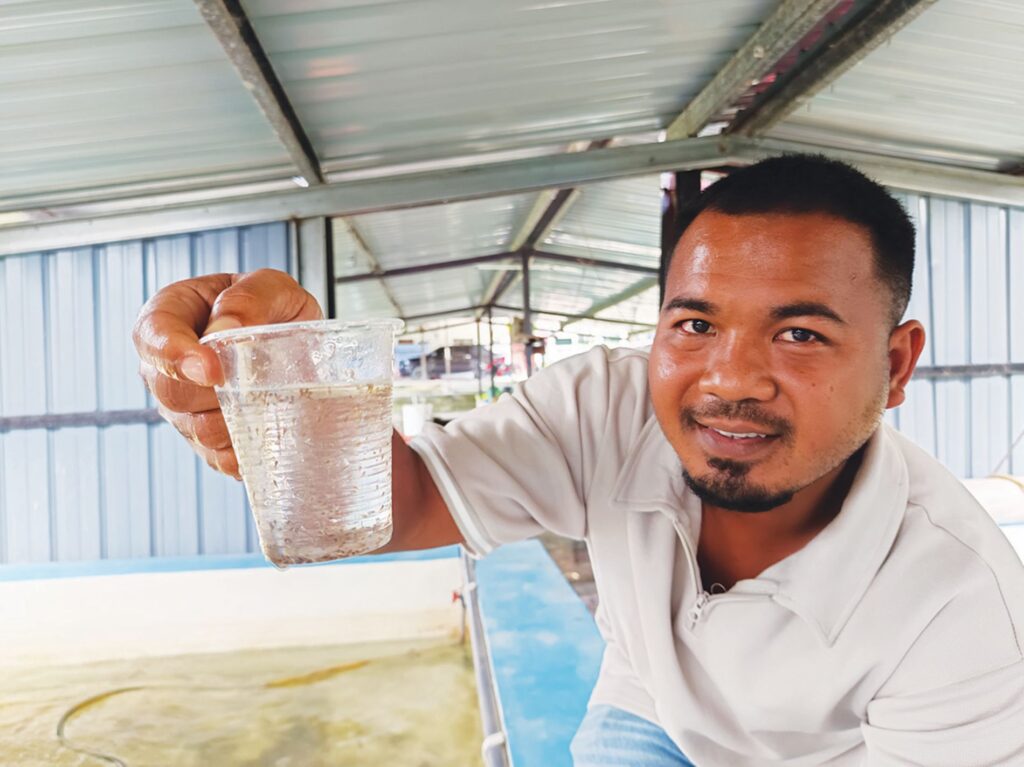 Siswazah jana jualan RM30,000 sebulan jual benih ikan