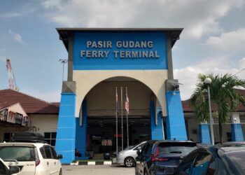 TERMINAL Feri Pasir Gudang yang menyediakan perkhidmatan feri ke Batam dan Tanjung Pinang, Indonesia.
