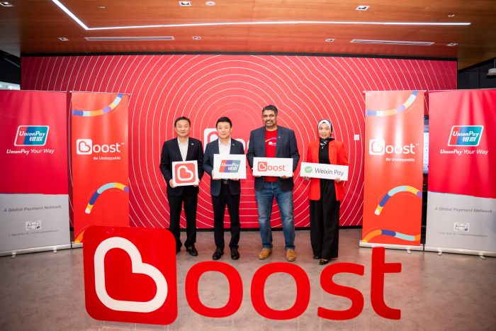 Boost perluas capaian rentas sempadan bersama UnionPay