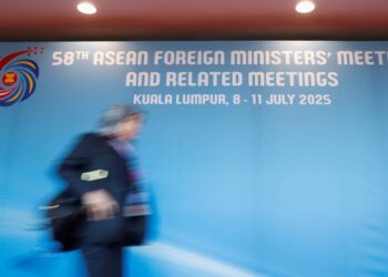 SUASANA sekitar Mesyuarat Menteri-Menteri Luar ASEAN ke-58 di Pusat Konvensyen Kuala Lumpur.-UTUSAN/SHIDDIEQIIN ZON
