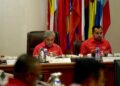 MESYUARAT MKT UMNO di Menara Dato Onn, Kuala Lumpur malam tadi. - UTUSAN/ISKANDAR ISHAK
