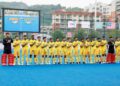 SKUAD hoki bawah 18 tahun (B-18) negara berpeluang merampas tempat ketiga menentang Bangladesh, Ahad ini. - IHSAN KHM