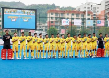 SKUAD hoki bawah 18 tahun (B-18) negara berpeluang merampas tempat ketiga menentang Bangladesh, Ahad ini. - IHSAN KHM