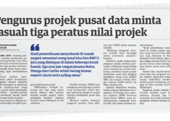LAPORAN Utusan Malaysia semalam.