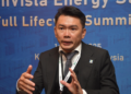 PETER Phang ketika ditemui pemberita selepas SynVista Energy Storage Full Lifecycle Summit di sini, semalam. - UTUSAN/SABRINA ZULKIFLI