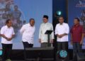 ANWAR Ibrahim meluncurkan Sambutan Peringatan Hari Antidadah Tahun 2025 di Dataran Darulaman, Jitra. Turut sama, Muhammad Sanusi Md. Nor dan Saifuddin Nasution Ismail.