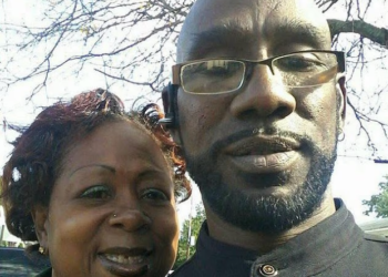 ADRIENNE Jones-McAllister bersama mendiang suaminya, Keith McAllister. – AGENSI