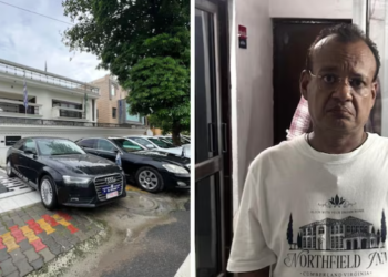 Harshvardhan Jain, 47, didakwa menyamar sebagai seorang duta dan menipu orang ramai dengan menawarkan peluang pekerjaan di luar negara. - AGENSI