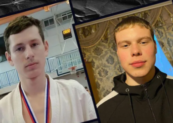 ALEXANDER (kiri) dan Vitaly terbunuh tidak lama selepas menyertai perang Russia di Ukraine pada Februari lalu. – AGENSI
