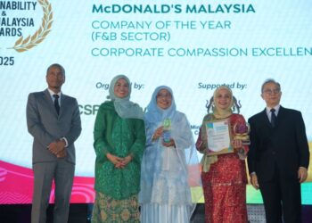 MCDONALD'S Malaysia diiktiraf di Anugerah Kelestarian & CSR Malaysia 2025 apabila membawa pulang dua anugerah.