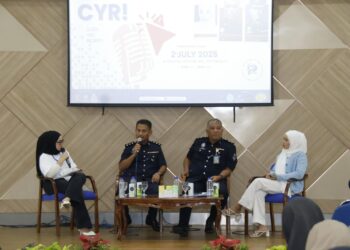 Program Shield Up: Click, U Regret, berlangsung di UITM Shah Alam baru-baru ini.