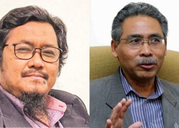MAZLAN Ali (kiri) dan Azmi Hassan