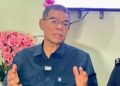 SAIFUDDIN Nasution Ismail dalam sidang akhbar selepas merasmikan Pusat Temuduga Kanak-kanak (CIC) Polis Diraja Malaysia di Derga, Kedah semalam.