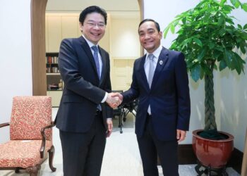 ONN Hafiz Ghazi mengadakan pertemuan dengan Lawrence Wong di The Istana, Singapura bagi membincangkan kerjasama dua hala antara Johor dan republik itu.