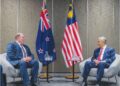 AHMAD Zahid Hamidi mengadakan perbincangan bersama Andrew Hoggard pada Forum Halal Malaysia - New Zealand di  Wellington, New Zealand, semalam.