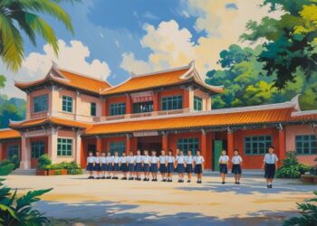 SEKOLAH harus kekal sebagai tempat murni dan bebas daripada sebarang aktiviti yang boleh menjejaskan nilai moral dan imejnya. – ILUSTRASI AI