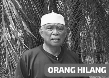 Warga emas hilang