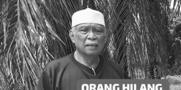Warga emas hilang