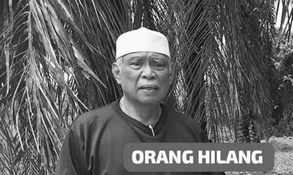 Warga emas hilang