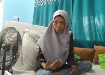 SAHLAWATI Ab. Ghani ketika ditemui di Kampung Rawa, Lenggeng, Seremban. – UTUSAN/NUR SHARIEZA ISMAIL
