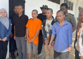 EMPAT lelaki warga Myanmar dijatuhi hukuman penjara sembilan bulan atas dua pertuduhan menceroboh dan menjalankan aktiviti tanpa kebenaran dalam kawasan Hutan Simpan Kekal Tranum di Raub, Pahang.