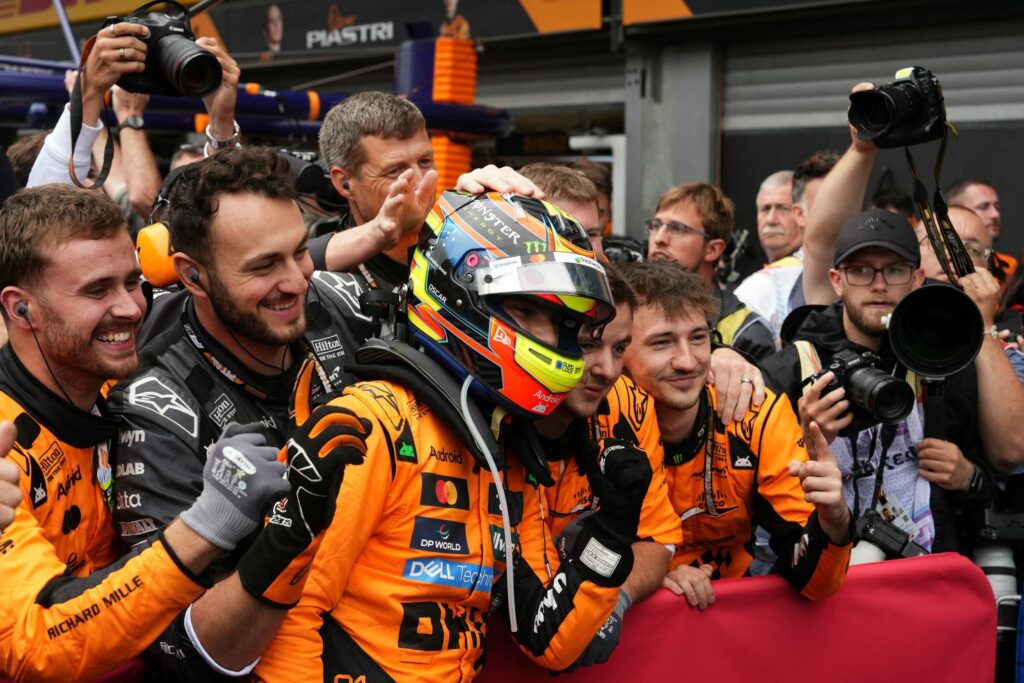 Hujan lebat tak halang Piastri gegar GP Belgium