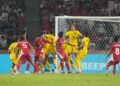 SKUAD negara terpaksa pulang awal selepas gagal mencari kemenangan semasa menentang Indonesia dalam aksi Piala ASEAN B-23 di Stadium Gelora Bung Karno, Jakarta, kelmarin. Malaysia seri tanpa jaringan, - IHSAN FAM