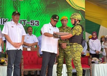 SAIFUDDIN Nasution Ismail menghadiri Sambutan Hari Ulang Tahun ke-53 Rela 2025 di Dataran Kulim, hari ini.