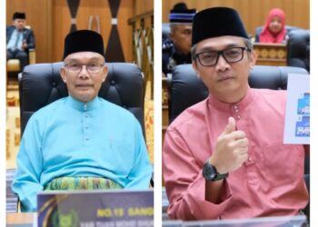 Mohd Shukri Ramli dan Izizam Ibrahim.-UTUSAN/ADIB AKHYAR