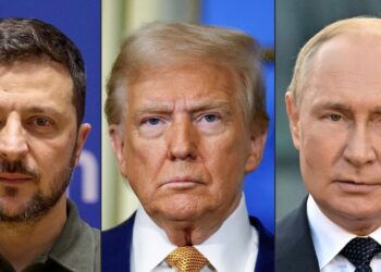 VOLODYMYR ZELENSKY, DONALD TRUMP DAN VLADIMIR PUTIN