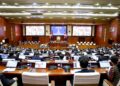 AHLI Parlimen Kemboja sebulat suara meluluaskan RUU melucutkan kerakyatan jika didapati menjejaskan kepentingan negara. - AFP