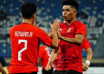 SYAFIQ Ahmad mahu kembali menyarung jersi Harimau Malaya.-IHSAN DPMM FC