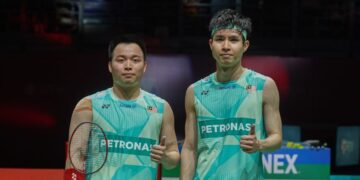 Aaron Chia-Soh Wooi Yik diletakkan sasaran untuk mara ke final Kejohanan Dunia di Paris hujung bulan ini. - UTUSAN/ISKANDAR ISHAK