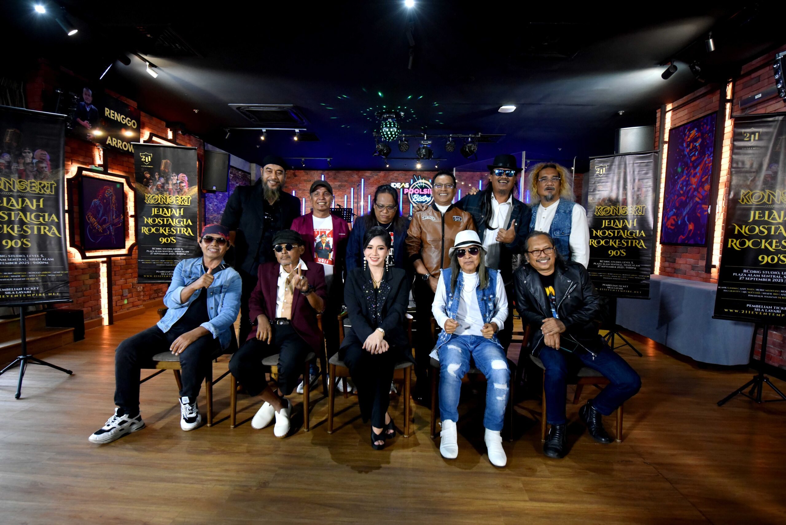 Konsert Jelajah Nostalgia Rock 90-an himpunkan 10 otai
