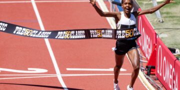 FAITH KIPYEGON - AFP