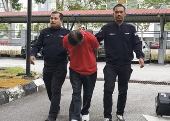 LAW Tuan Hai dibawa ke Mahkamah Sesyen Seremban hari ini bagi didakwa pertuduhan memindahkan wang hasil aktiviti haram berjumlah RM2 juta pada bulan Oktober 2023.-UTUSAN/NOR SHAFAWATI YUP