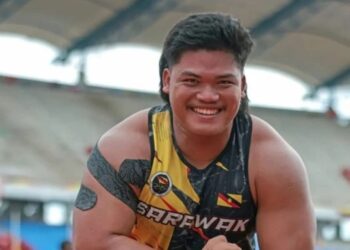 Jonah Chang meraih pingat emas dan memecah rekod kejohanan acara lontar peluru pada Olahraga Terbuka Malaysia 2025 di Kangar, semalam.