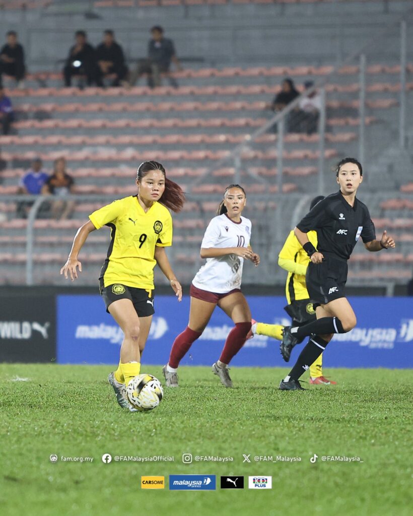 Dua gol Kaseh Carlmila bantu Malaysia tewaskan Guam