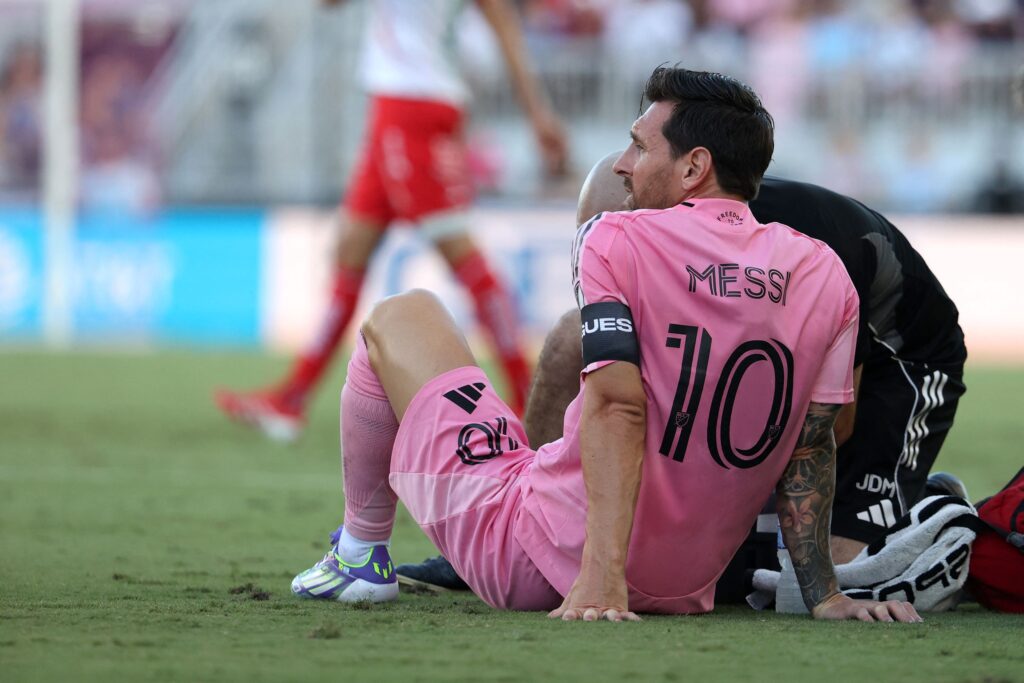 Messi cedera, terlepas aksi penting Miami menentang Pumas
