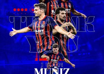 Muniz yang menyertai Harimau Selatan pada permulaan musim 2023 telah membuat 73 penampilan, mencatatkan 32 bantuan gol dan menjaringkan 25 gol. - IHSAN JDT