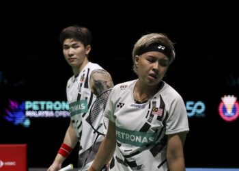 Chen Tang Jie-Toh Ee Wei perlu memiliki mentaliti juara jika ingin menjulang kejuaraan di Kejohanan Dunia di Paris yang akan bermula hujung Ogos ini. - UTUSAN/SHIDDIEQIIN ZON