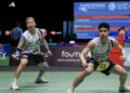 Aaron Chia-Soh Wooi Yik diingatkan agar tidak terlalu selesa dengan kejayaan menjadi juara dunia pada 2022 kerana saingan di Paris pada edisi kali ini jauh lebih mencabar. - UTUSAN/SHIDDIEQIIN ZON