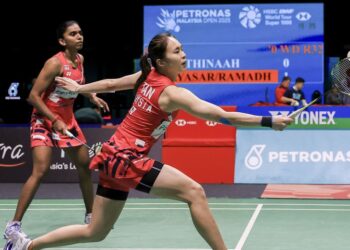 Pearly Tan-M. Thinaah akan menentang pasangan Indonesia, Lanny Tria Mayasari-Siti Fadia Silva Ramadhanti di pusingan ketiga Kejohanan Dunia 2025 di Paris hujung bulan ini. - UTUSAN/SHIDDIEQIIN ZON