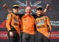 LANDO Norris (kiri) bersama rakan sepasukannya, Oscar Piastri (kanan). - AFP