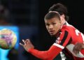 Malick Thiaw melengkapkan perpindahan ke Newcastle United dengan nilai perpindahan RM172.5 juta. - AFP
