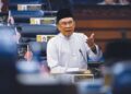 ANWAR Ibrahim di Dewan Rakyat, semalam.