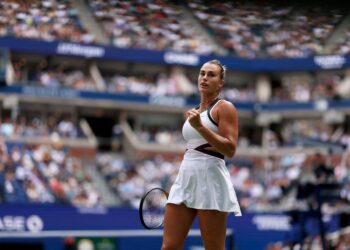 Aryna Sabalenka mara ke pusingan kedua Terbuka Amerika Syarikat. - AFP