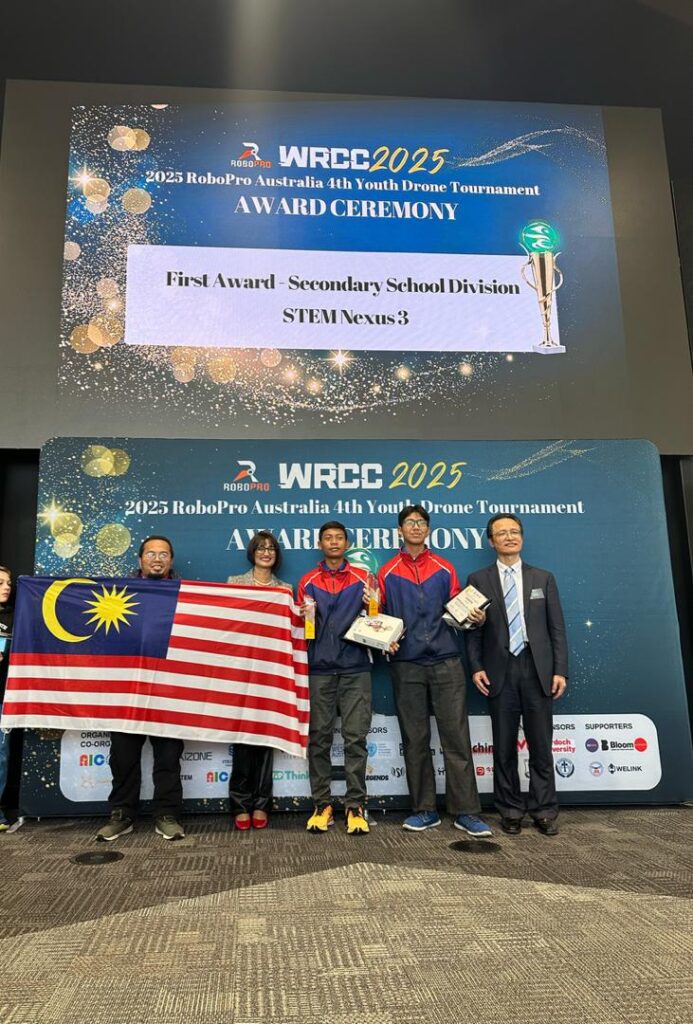 Pelajar Malaysia layak ke peringkat akhir Pertandingan Robotik Dunia 1 WhatsApp Image 2025 08 04 at 6.03.33 PM