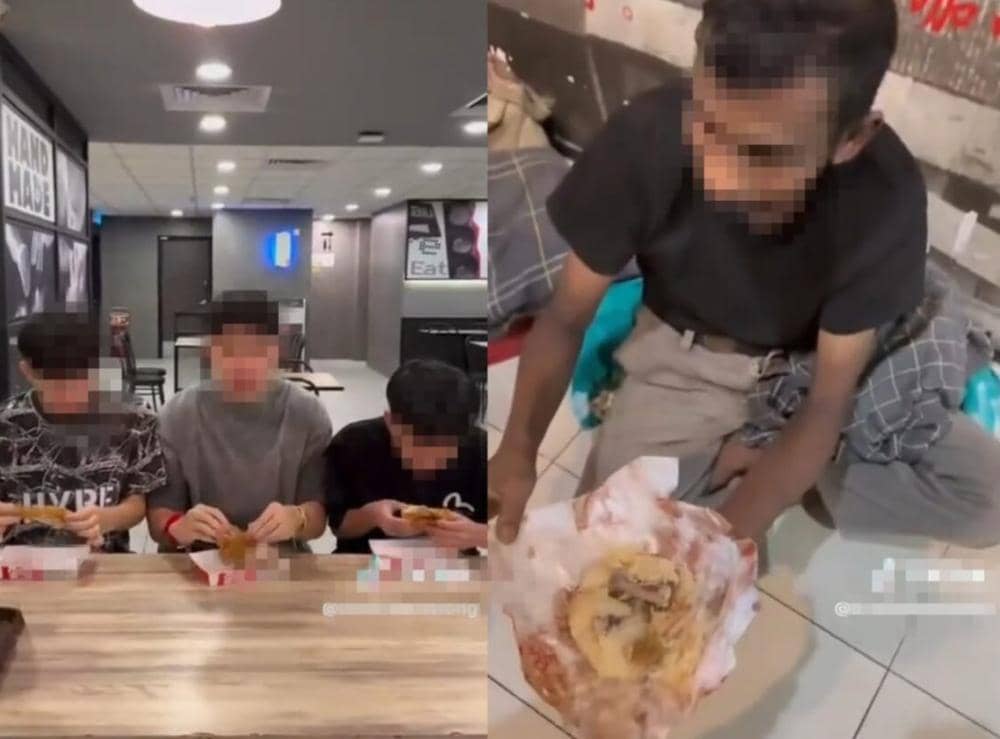 Tiga remaja terlibat beri tulang ayam kepada gelandangan disiasat atas tiga kesalahan