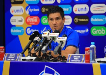 XISCO Munoz menjawab soalan dalam sidang àkhbar di Stadium Sultan Ibrahim, Iskandar Puteri.